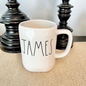 🆕Rae Dunn JAMES Ceramic Mug